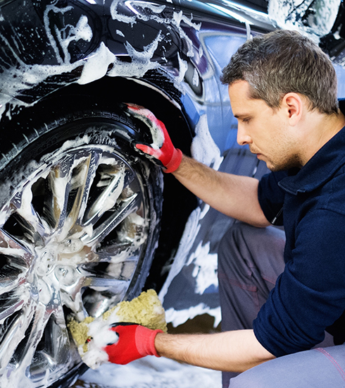 Ruční mytí vozidla